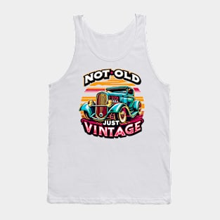 Not Old Just Vintage Car Tank Top